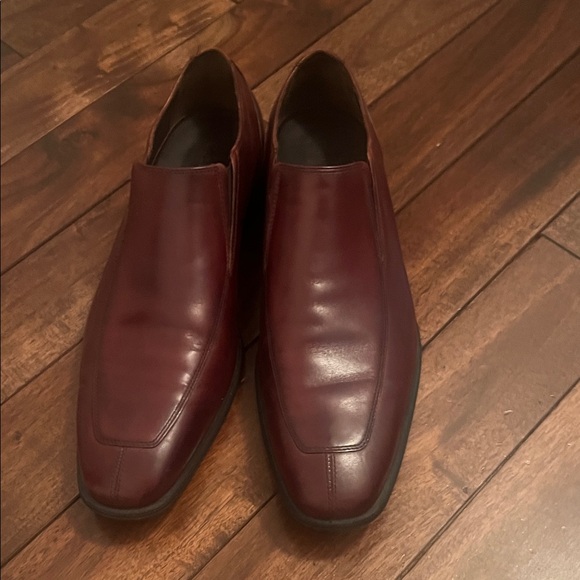 Cole Haan Burgundy Leather Loafers main image 6